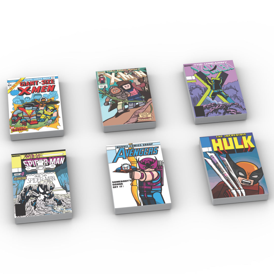 Marvel iconic comic books