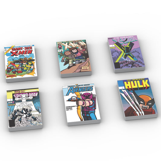 Marvel iconic comic books