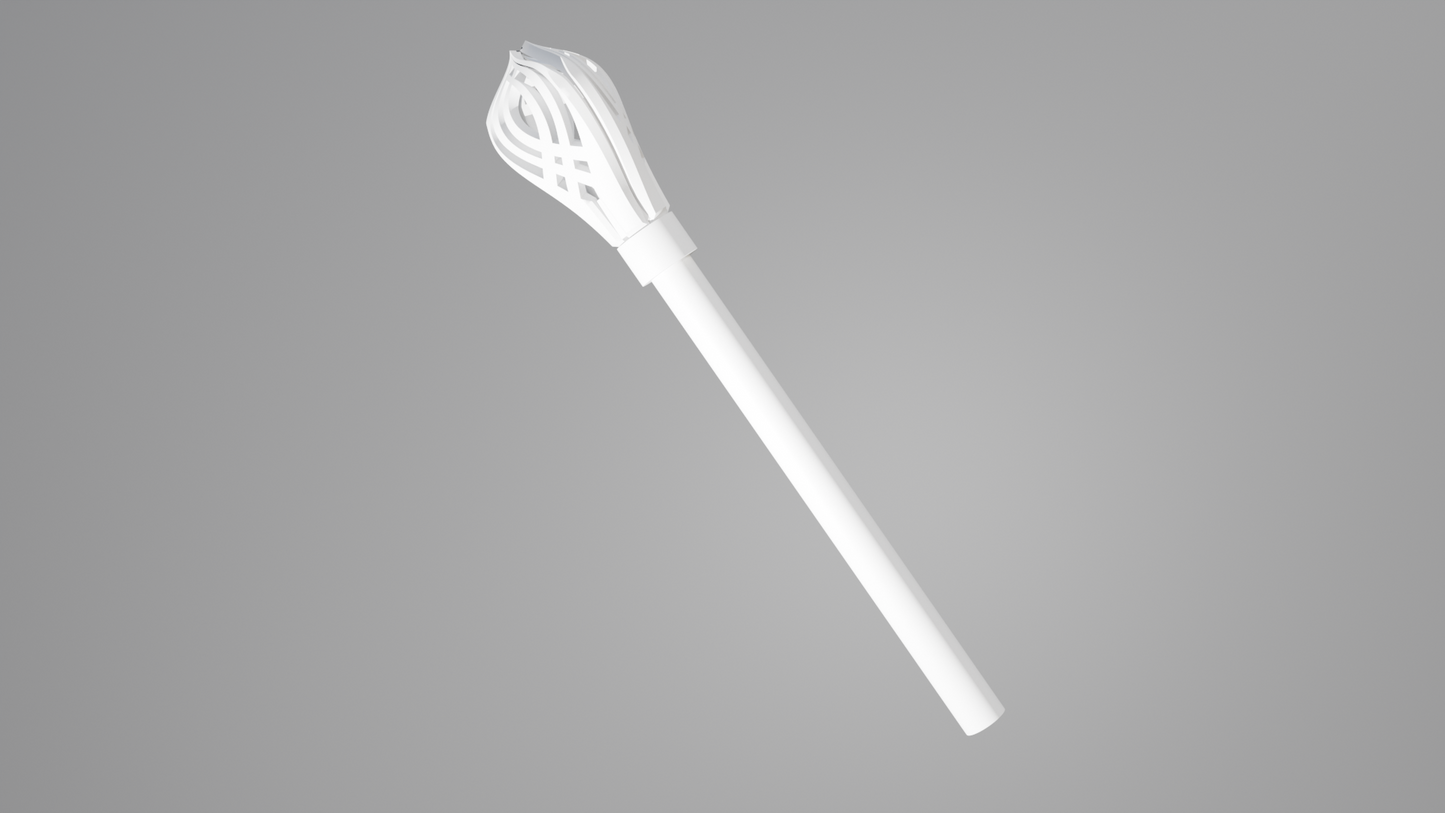 White Wizard Staff